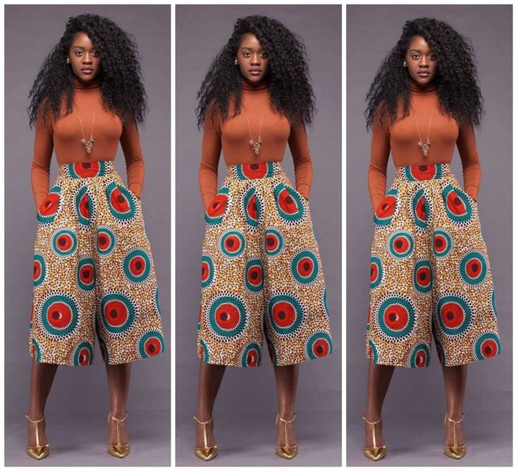 45 Ways African Women Are Rocking Ankara Palazzo Trousers With Tops - AfroCosmopolitan African Pants, Ankara Trousers, Ankara Jumpsuit, Trendy Ankara Styles, Ankara Designs, African Styles, Fashion Diary, African Fashion Skirts, Latest Ankara