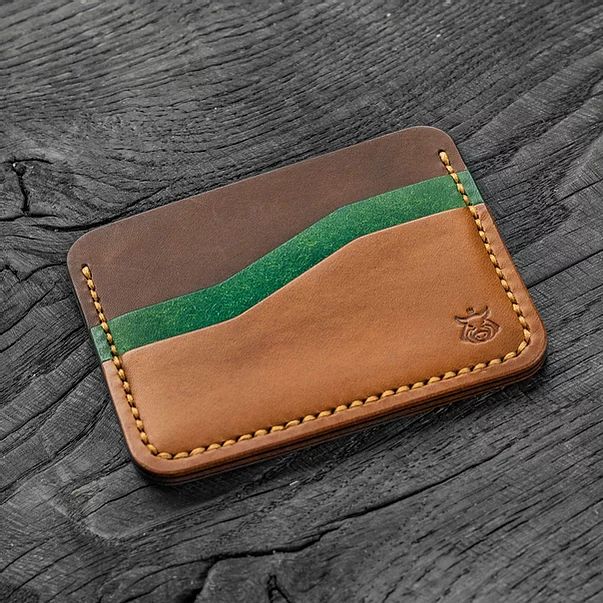 SHOP | STR Handmade Card Wallet Pattern, Handcrafted Leather Wallet, Small Leather Accessories, Leather Anniversary Gift, Leather Wallet Pattern, Leather Card Holder Wallet, Leather Anniversary, Men's Wallets, Leather Card Wallet