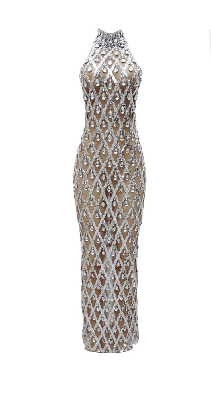 Rhinestone embellished sheer mini dress. Glamorous Embellished Midi Dress, Elegant Embellished Mesh Evening Dress, Elegant Bedazzled Mini Dress, Bedazzled Summer Dresses, Embellished Bodycon Sequin Dress, Sparkling Bodycon Evening Dress, Elegant Sparkling Summer Bodycon Dress, Bedazzled Mini Dress For Cocktail Occasions, Bedazzled Sleeveless Cocktail Dress