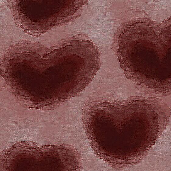 several hearts shaped in the shape of a heart on a pink background with red highlights