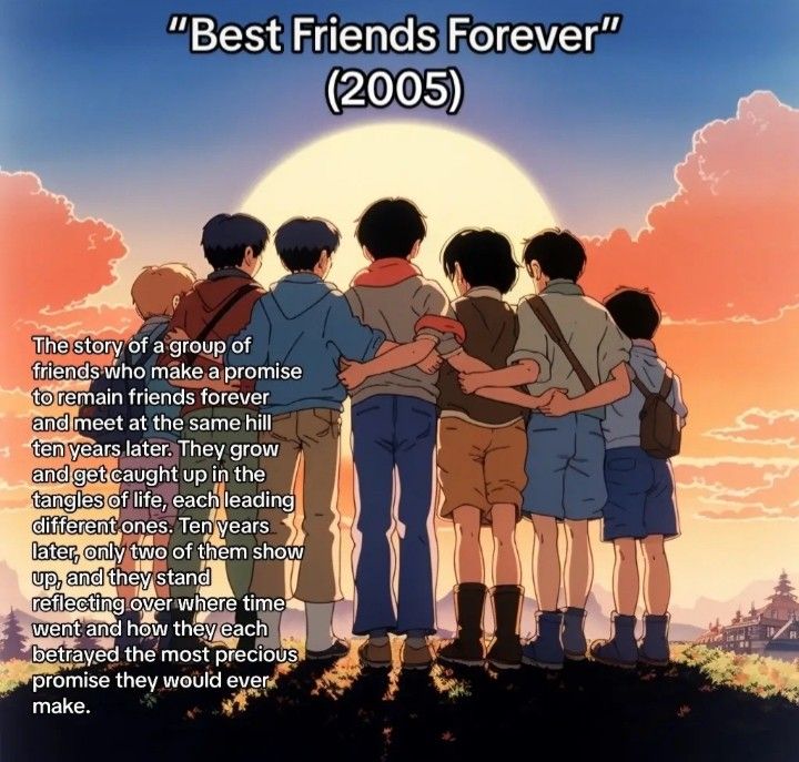 the best friends forever quote in anime