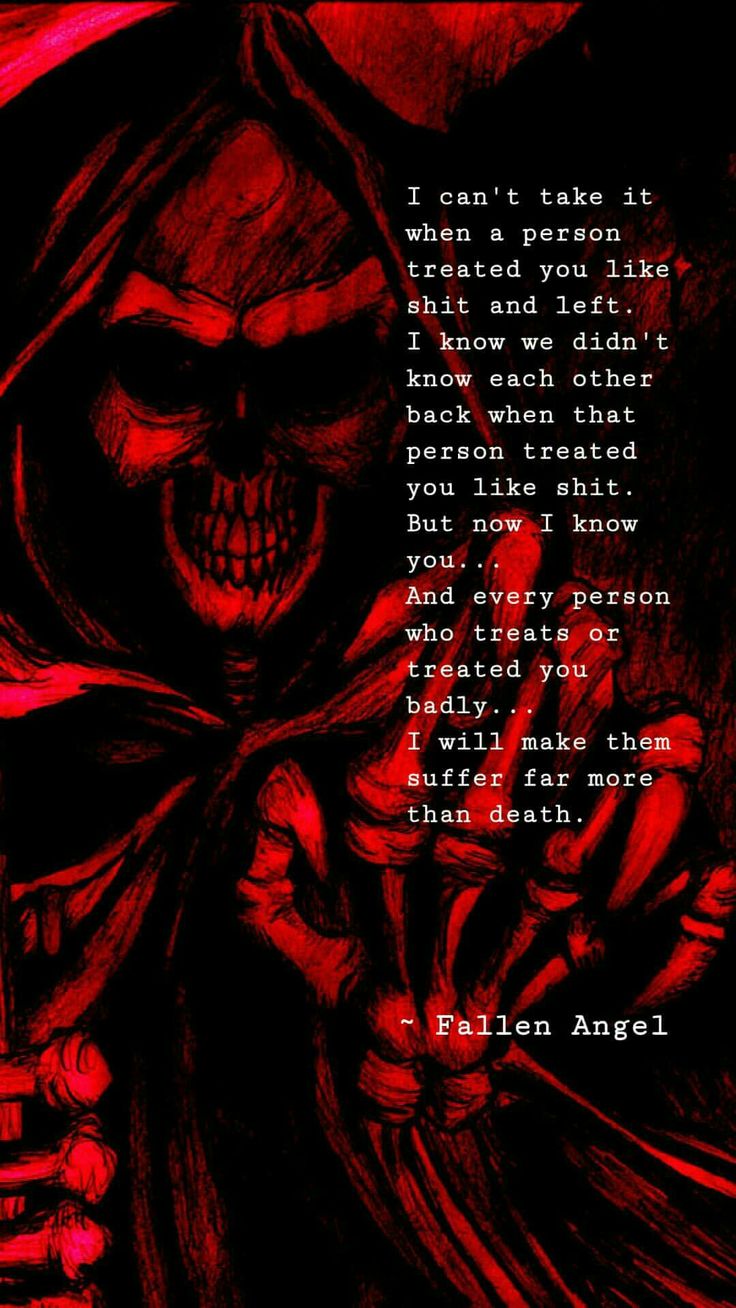 a drawing of a skeleton holding a knife with a quote below it that reads, i can't take it when a person dies