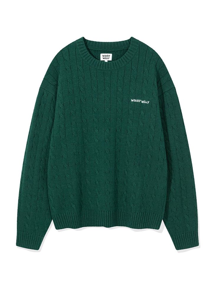 Composition : Polyester 70% Acrylic 30%Color : GreenCountry of Origin : CHINA Green Cotton Cable Knit Sweater, Knit Green Sweater, Green Sweater, Christmas Gift, Knitwear, Cable, Composition, China, The Originals