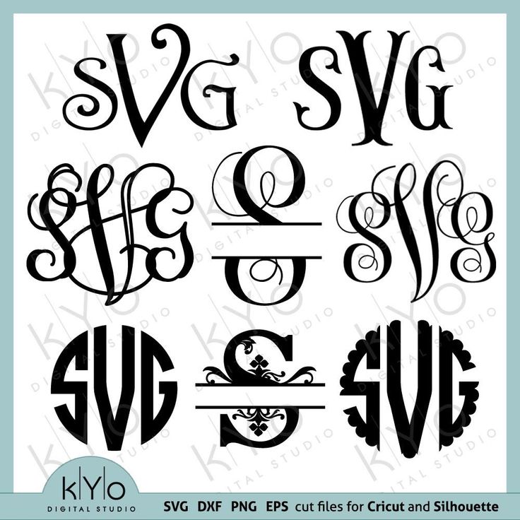 Scalloped-Monogram-Cricut-Fonts-Svg-Files-kyo-digital-studio Cricut Stationary, Monogram Fonts For Cricut, Cricut Monogram Font, Christmas Monogram Svg, Vine Monogram Font, Cricket Designs, Circle Monogram Font, Interlocking Monogram, Free Monogram Fonts