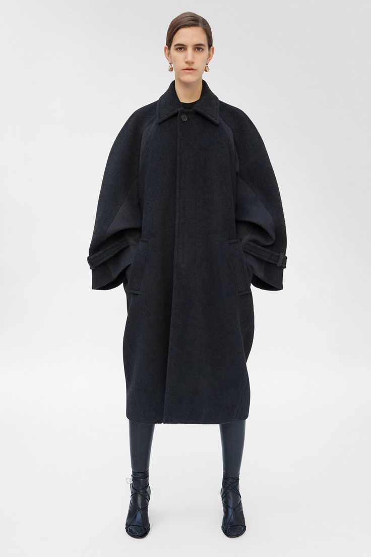 Celine Coat, Old Celine, Fall Fashion Coats, Hedi Slimane, Fall Coat, Fashion Show Collection, Fall 2018, Cashmere Coat, Womens Fashion Trends