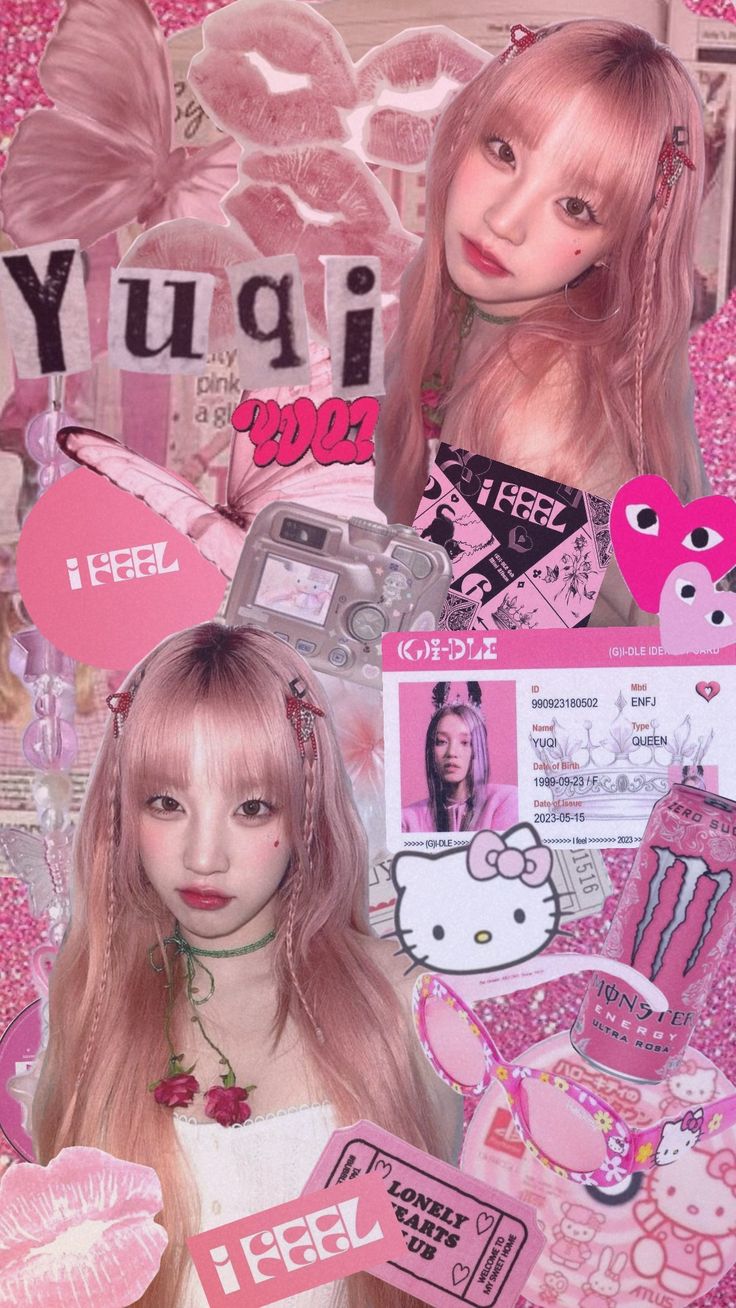 yuqi | g idle Yuqi Queencard, Yuqi G Idle, G I Dle Wallpaper, G-idle Yuqi, Kpop Iphone Wallpaper, Pop Posters, New Jeans Style, Kpop Posters, Wallpaper Decor