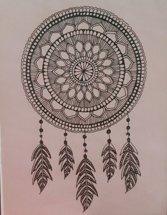 Mandala Art Mandala Art For Journal, Asthetic Drawings Pencil Easy, Very Easy Mandala Art For Beginners, Easy Drawings Mandala Art, Asthetic Doodles Art, Mandala Drawings For Beginners, Easy Asthetic Sketch For Beginners, Mandal Arts Easy, Beginners Mandala Art