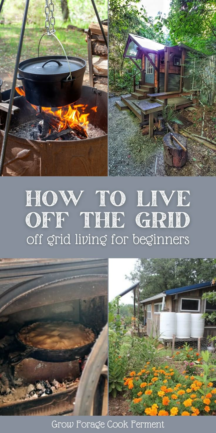 Home Stead Ideas, How To Build A Wood Stove Hearth, Self Sustaining Home Off Grid, Off Grid Living Self Sufficient Solar Power, Off Grid Trailer Living, Off Grid Farmhouse, Off Grid Meals, Off Grid With Doug And Stacey, Pioneer Skills Off The Grid