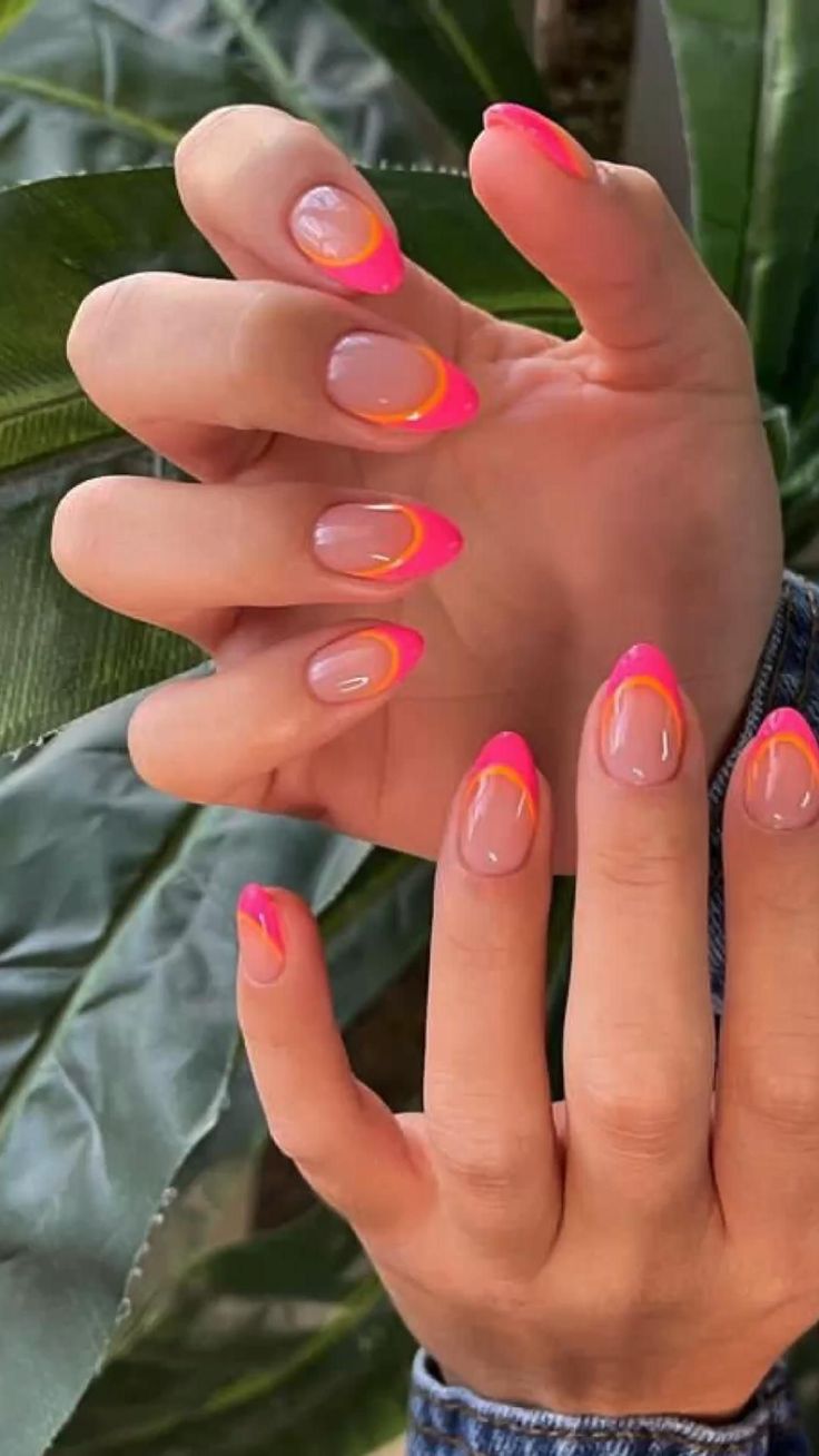 Preppy Nails, Teen Nails, Spring Break Nails, Unghie Sfumate, Cute Simple Nails, Broken Nails, Simple Gel Nails, Summery Nails, Cute Nail Ideas