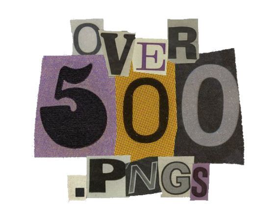 the words over 500 are made up of different types of letters and numbers, including one number