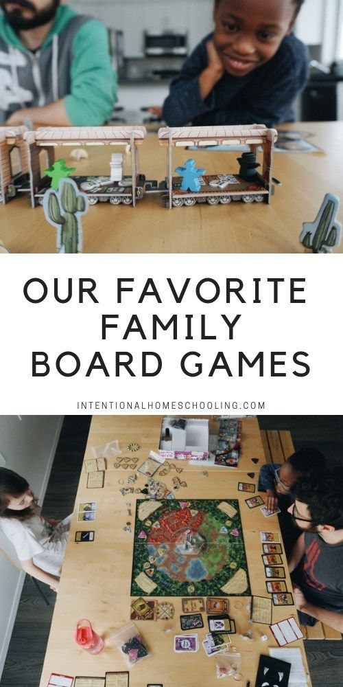 the family board game is an easy and fun way to play with their kids