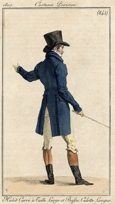 1807 Regency Mens Fashion, 1810s Fashion, Regency Era Fashion, 1800s Fashion, Regency Dress, Regency Fashion, 19th Century Fashion, Regency Era, Empire Style