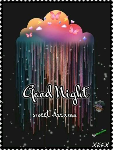 a poster with the words good night sweet dreams