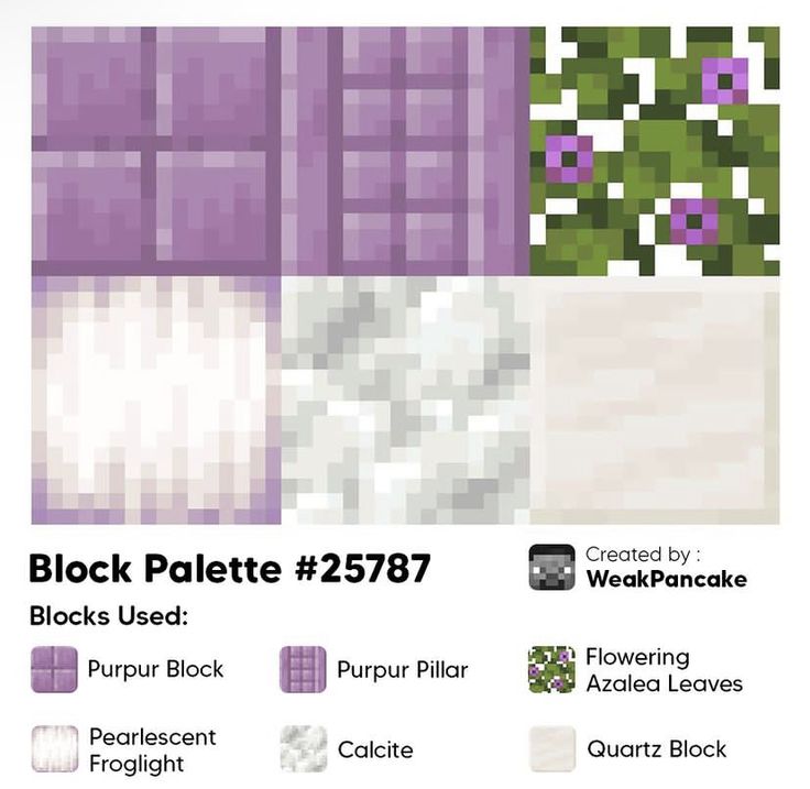 an advertisement for block palettes featuring purple flowers and green leaves in the background, along with text that reads block palette 2787777