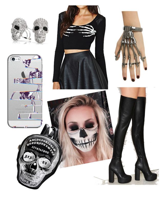 "Skele Halloween Vibe" by thememesr ❤ liked on Polyvore featuring Casetify, Bling Jewelry and Jeffrey Campbell Soft Girl, Bling Jewelry, Jeffrey Campbell, Halloween Face Makeup, Outfit Ideas, Vintage Fashion, Men And Women, Gucci, Luxury Fashion