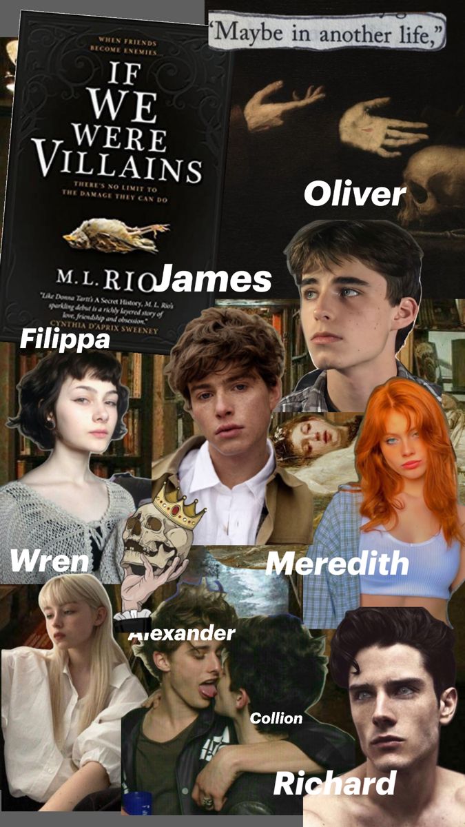 collage of movies with names and pictures on them, including the title for'if we were villaines '