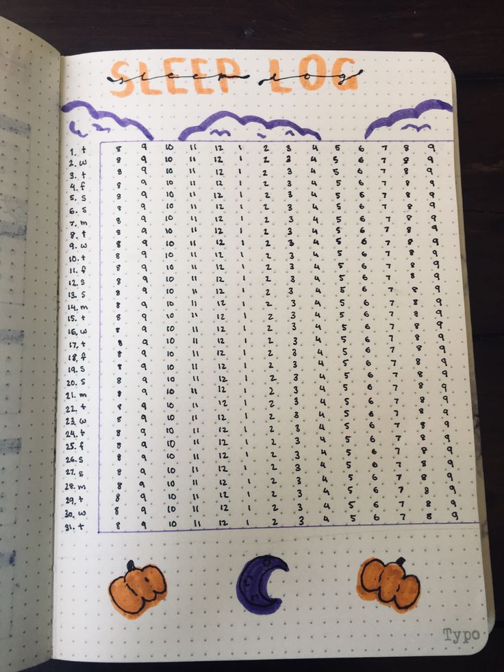 an open notebook with numbers and symbols on the page to help students learn how to spell