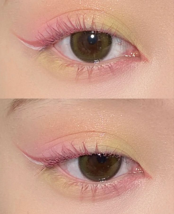 Soft Makeup Looks, Cute Eye Makeup, Korean Eye Makeup, Ulzzang Makeup, Ethereal Makeup, Eye Makeup Designs, Creative Eye Makeup, Asian Eye Makeup, Soft Makeup