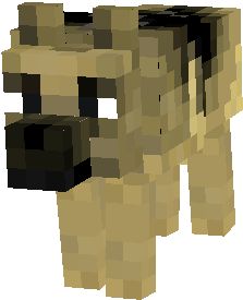 an animal that is made out of blocks