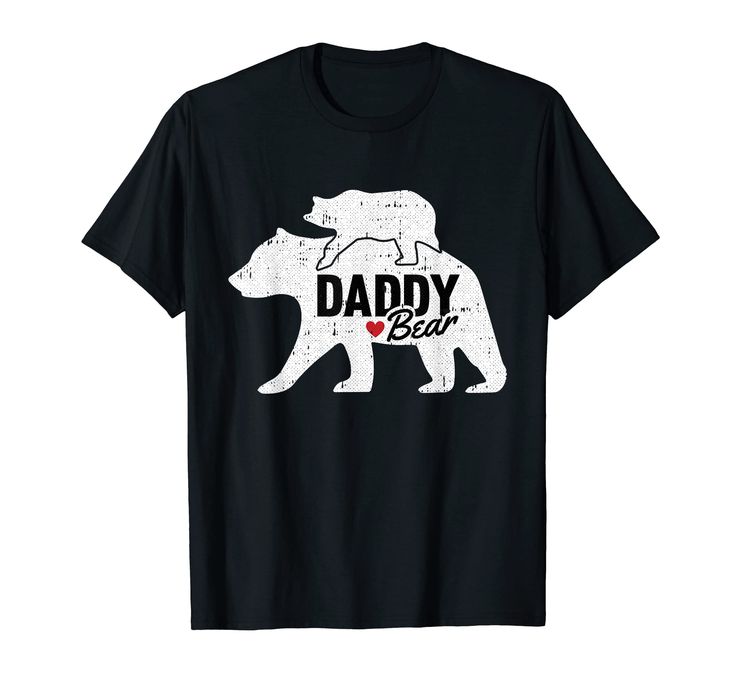 PRICES MAY VARY. Be proud of your dad and show your love for him by this daddy bear T-Shirt for christmas or father's day! This zoo animal design is the perfect dad and son matching, or daddy and daughter gifts for your dada, papa, pops, husband, or grandpa Get this daddy bear T-Shirt for your father as gift and make him happy on his birthday or father's day! Wether they are new, soon to be, future, expecting, single, retired, veteran, bonus or step dad, they will surely love this! Lightweight, Cheap Fitted Onesie For Father's Day, Short Sleeve Onesie For Father's Day Gift, Cheap Funny Onesie For Father's Day, Papa Bear Shirt, Baby Cubs, Pop T, Bear T Shirt, Fathers Day Shirts, Daughter Gifts