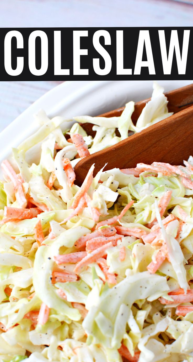 this coleslaw salad is loaded with carrots, celery, and mayonnaise