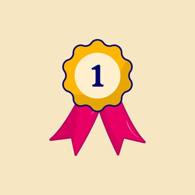 Number one badge award ribbon | Premium Vector #Freepik #vector #medal-ribbon #rosette #winner-ribbon #prize-ribbon Prize Ribbon, Badminton Sport, Medal Ribbon, Award Ribbon, Badminton, Number One, Premium Vector, Graphic Resources, Ribbon