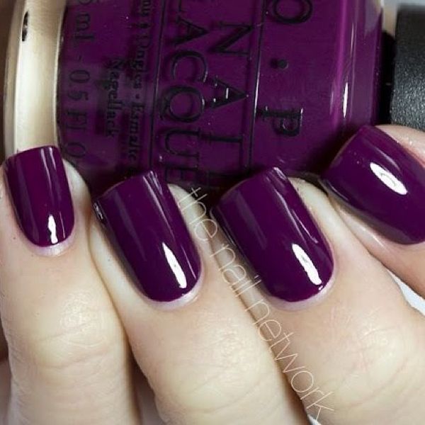 Love the color Unghie Nail Art, Purple Nail, Her Nails, Nails Polish, Get Nails, Casino Royale, I Love Nails, Skyfall, Opi Nails