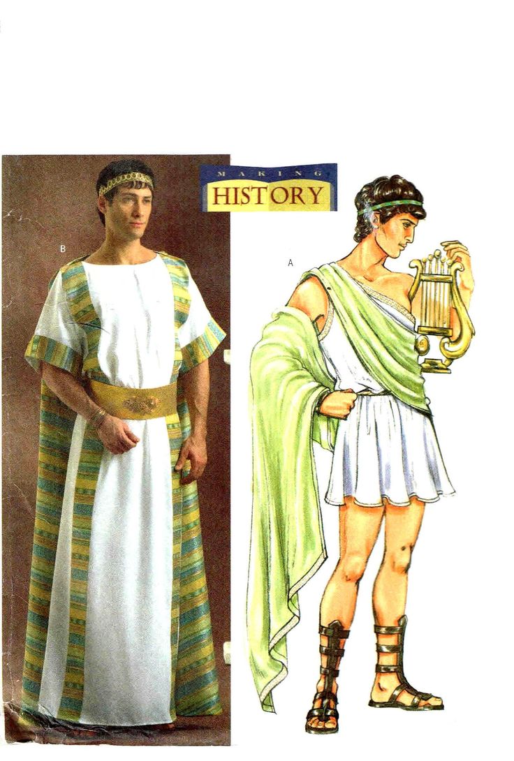 an image of a man in roman costume