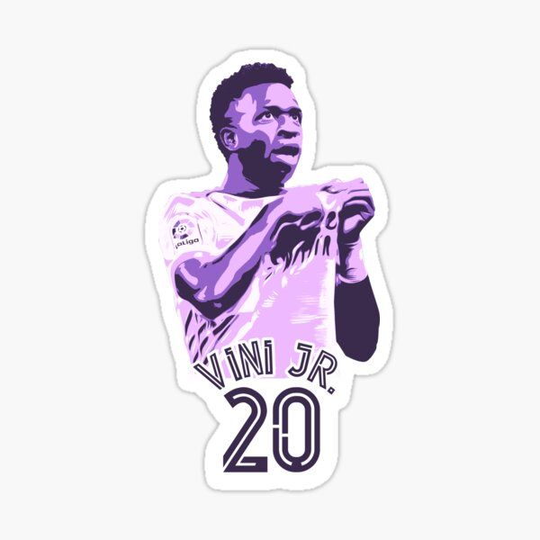 Vini Jr Neymar Jr Stickers Printable, Vini Junior Ballon Dor, Vini Jr Pfp, Vini Junior, Vini Jr And Rodrigo, Football Stickers, Sport Football, Real Madrid, Cute Stickers