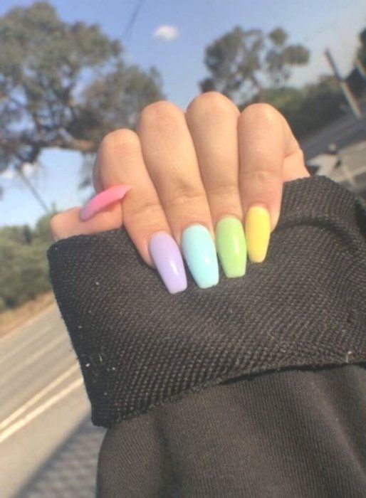 Pastel Nails Colors Summertime is coming and also the colors of summer are  brigh... | Sommer nägel farben, Nagel gel, Pastellnägel