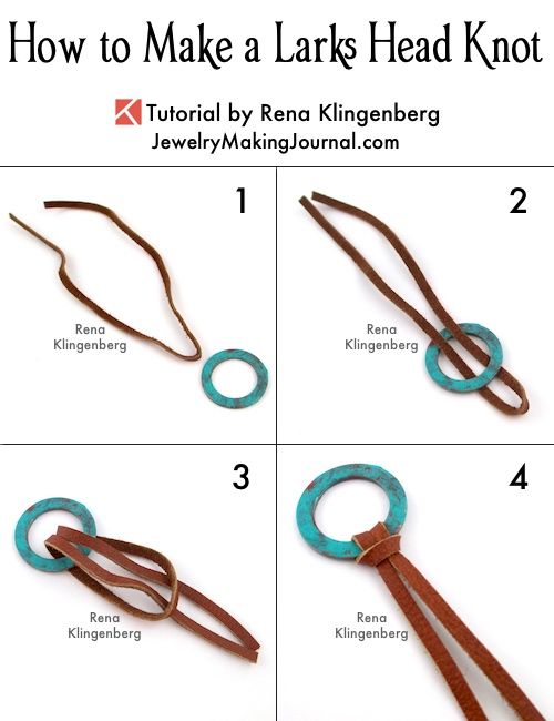 how to make a larks head knot