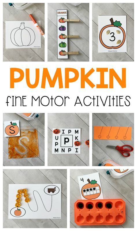 pumpkin fine motor activities for toddlers to practice letter recognition and number recognition with the help of this printable activity