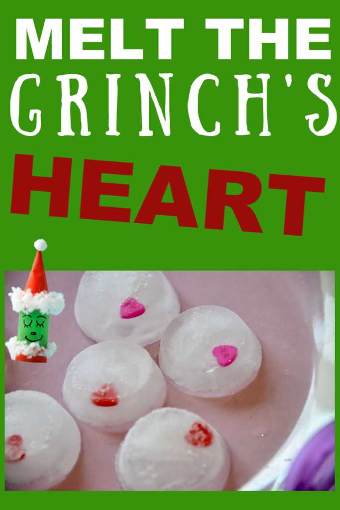 the cover of melt the grinch's heart