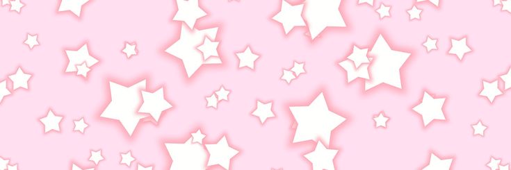 a pink background with white stars on it