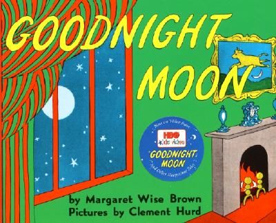 goodnight moon book with an open window