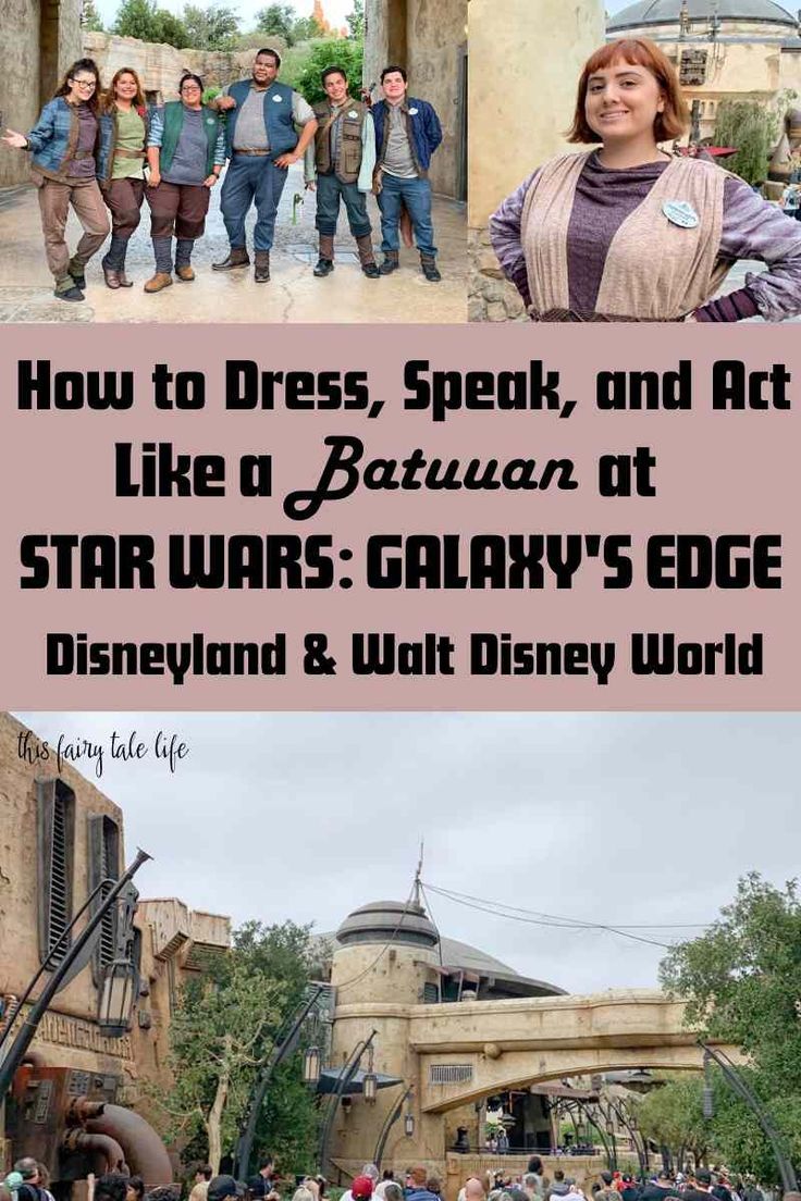 how to dress, speak, and art like a batman at star wars - galaxy's edge disneyland & walt world