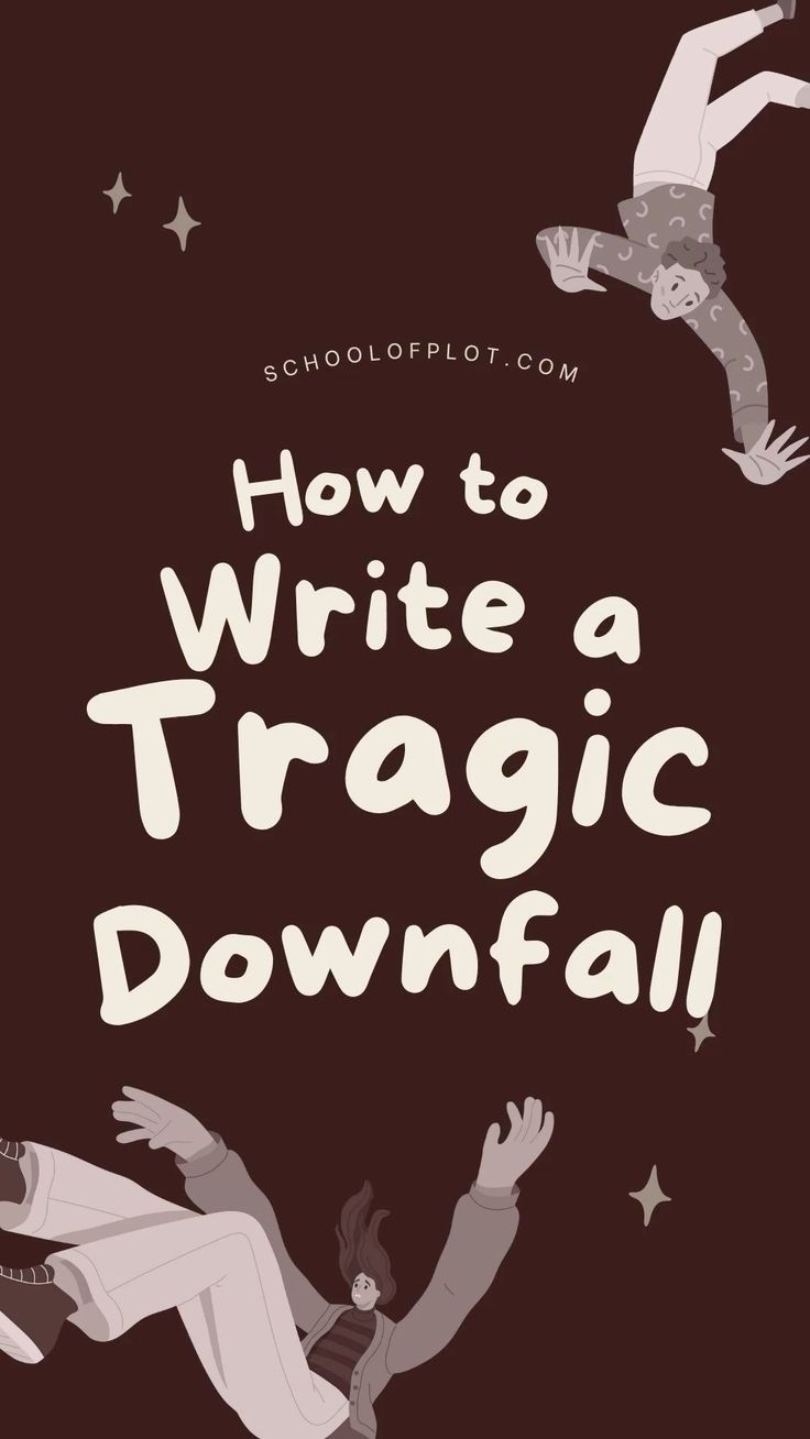 the title for how to write a magic downfall with an image of two people flying through the