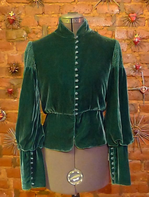 Velvet Top Designs, Green Velvet Top, Velvet Jackets, Green Velvet Jacket, Velvet Cloth, Green Velvet Dress, Velvet Clothes, Velvet Shirt, Beautiful Forest