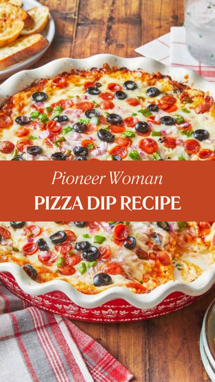 Pioneer Woman Pizza Dip Recipe Pioneer Woman Pizza Dip, Pioneer Woman Pizza, Easy Pizza Dip, Pizza Dip Recipes, Pizza Appetizers, Pizza Dip, Delicious Dips Recipes, Green Bell Pepper, Appetizers Easy Finger Food