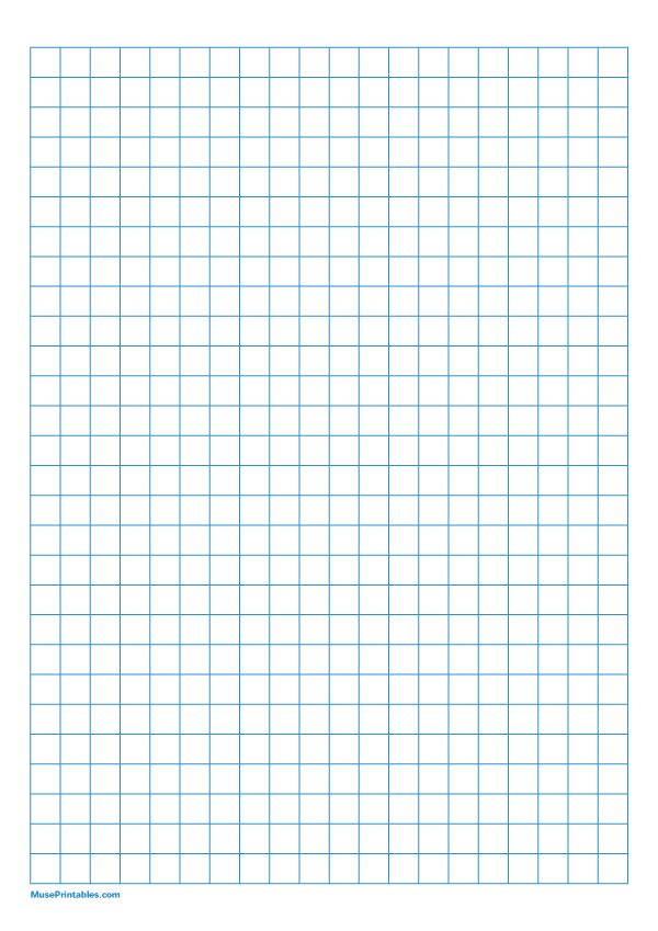 a graph paper with squares and lines in blue on the bottom, as well as an empty