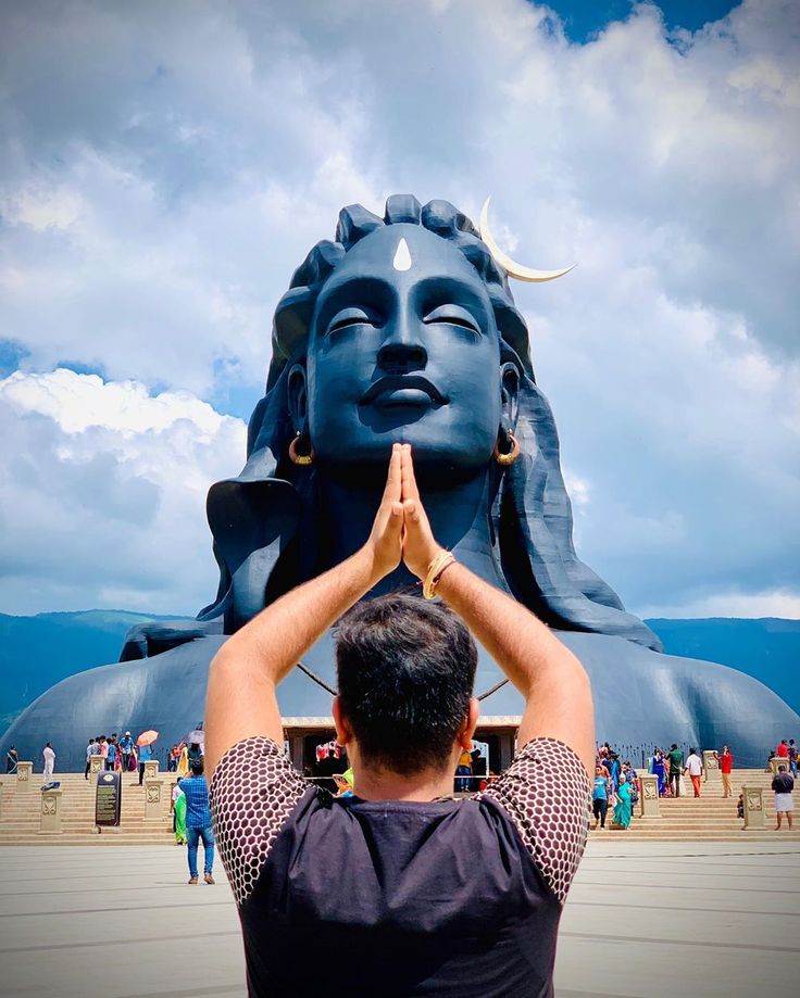 Adiyogi Shiva Statue in Coimbatore – 112 Metres Tall Shiva Sculpture ...