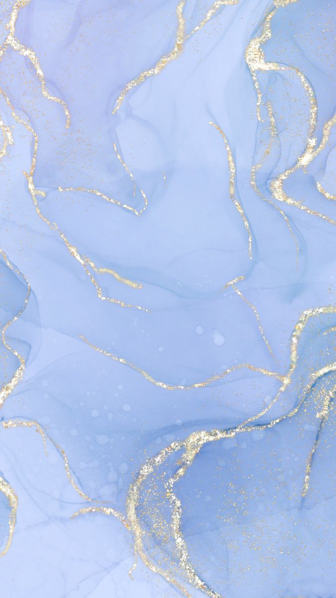 an abstract blue and gold marble background