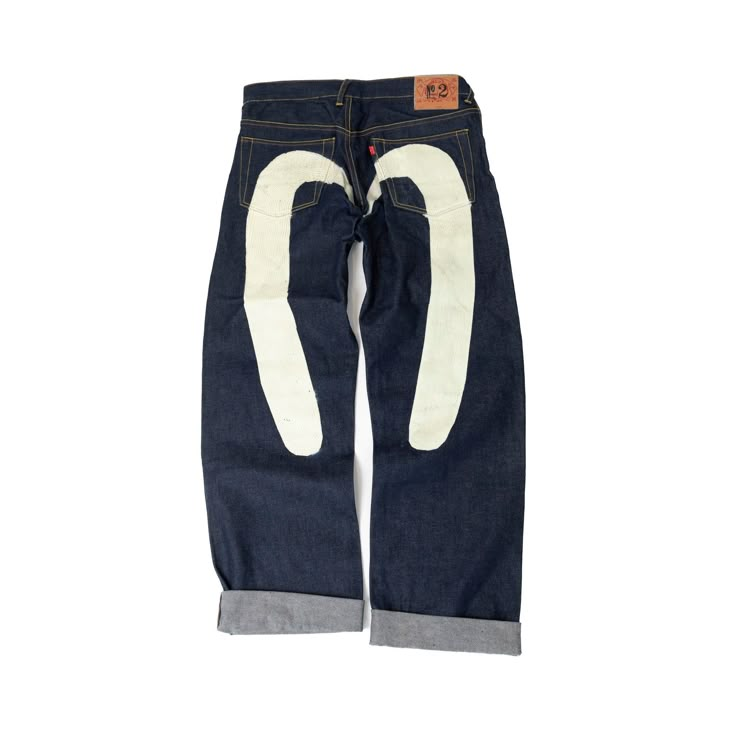 Evisu Jeans Outfit, Evisu Jeans, Bape T Shirt, Baggy Outfit Ideas, Vintage Denim Jeans, Baggy Clothes, Baggy Pants, Streetwear Men Outfits, Cute Summer Outfits