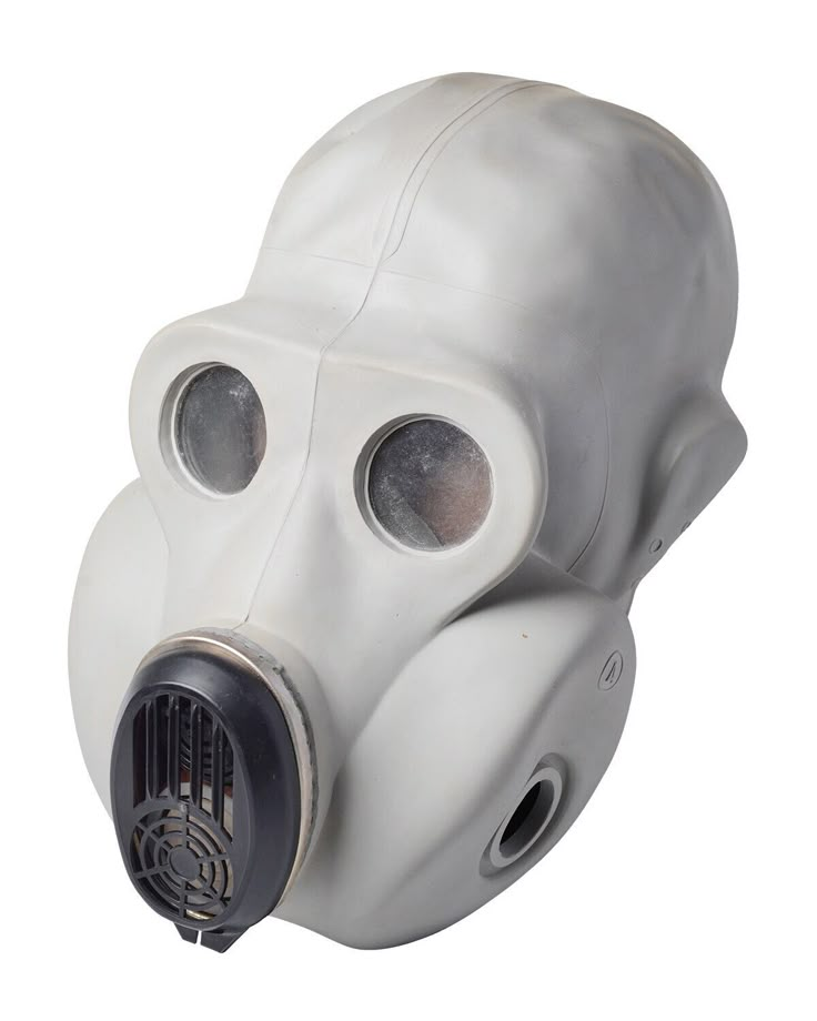 Gas mask PBF (hamster) USSR Original color white size 4 Soviet Gas Mask, Airborne Forces, Call Of Duty Warzone, Pink Head, Warehouse Storage, Gas Mask, The Mask, Call Of Duty, Head Circumference