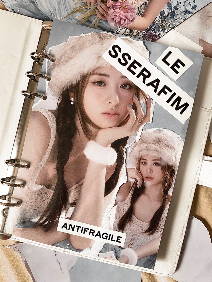 a book with an image of a woman in a hat on top of it and the words le serafini antifraglie