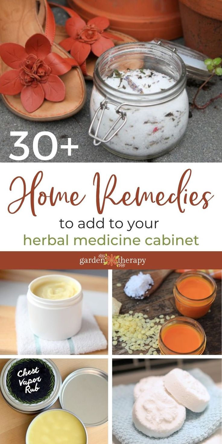 There are many home remedies you can easily make and have on hand when minor ailments arise. These holistic recipes use garden herbs and natural ingredients to stock your herbal medicine cabinet. #gardentherapy #cold #fluremedies #herbalremedies #lavender #herbs #wellness Herb Medicine, Herbal Medicine Cabinet, Herbal Medicine Recipes, Herbal Remedies Recipes, Home Medicine, Garden Therapy, Herbal Recipes, Home Doctor, Natural Healing Remedies