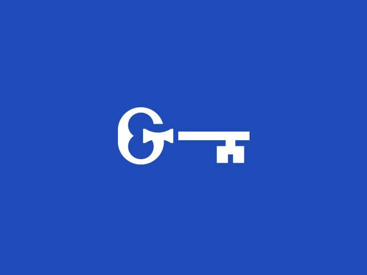 a key with the letter g on it is shown in white against a blue background