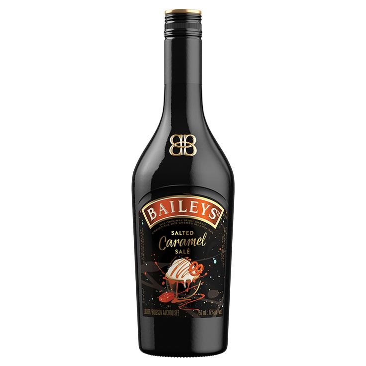 bailey's chocolate caramel liqueur is shown in this undated image