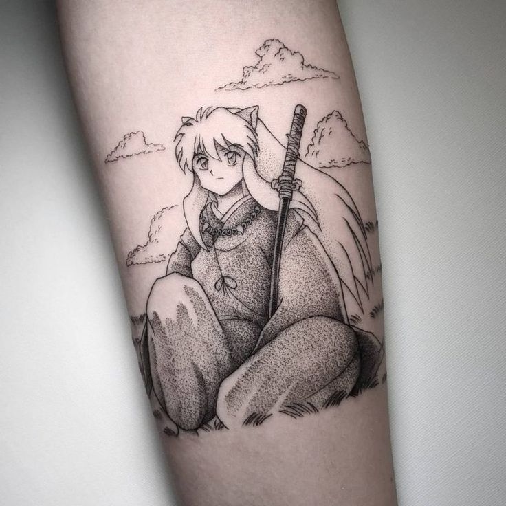 25 Small Anime Tattoos for Anime Lovers in 2021  Small Tattoos Ideas   Tatuajes raros Tatuajes creativos Tatuaje minimalista pequeño