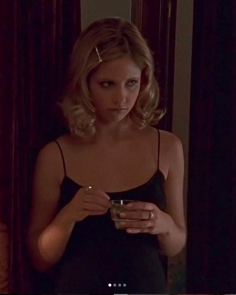 Buffy Jewelry, Demon Snake, Nineties Fashion, Buffy Style, Spike Buffy, Gothic Baby, Haircut Inspo, Michelle Gellar, Buffy Summers